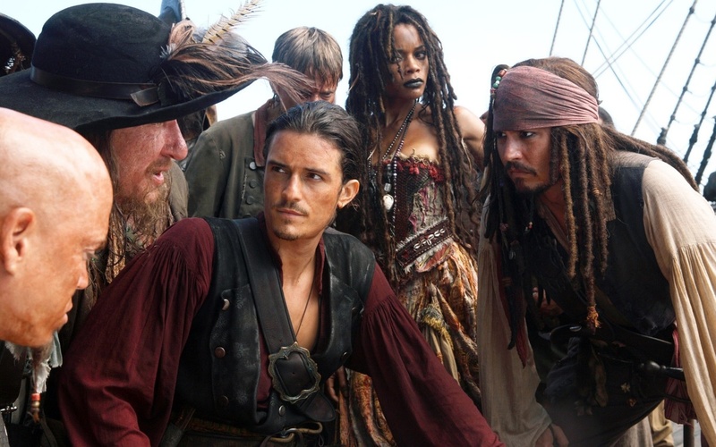 Орландо Блум в роли Уилла Тернера «Пираты Карибского моря»