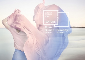 Два главных цвета 2016 года по версии Pantone