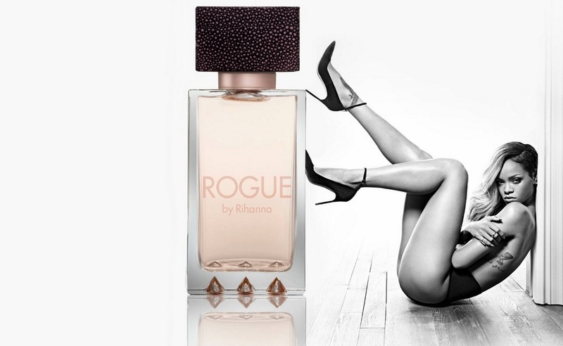 Рианна в рекламе предыдущего аромата «Rogue»