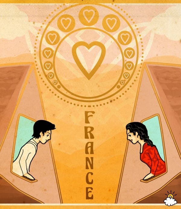Во Франции в день святого Валентина играют в «лотерею любви»
